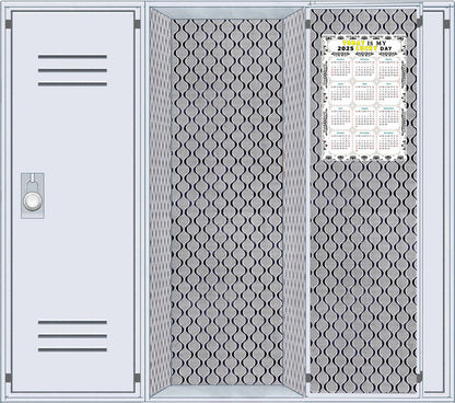 2025 Magnetic Calendar - Calendar Magnets - Today is my Lucky Day - (Fade, Tear, and Water Resistant) - Themed 039