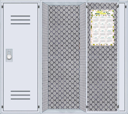 2025 Magnetic Calendar - Calendar Magnets - Today is my Lucky Day - (Fade, Tear, and Water Resistant) - Themed 029