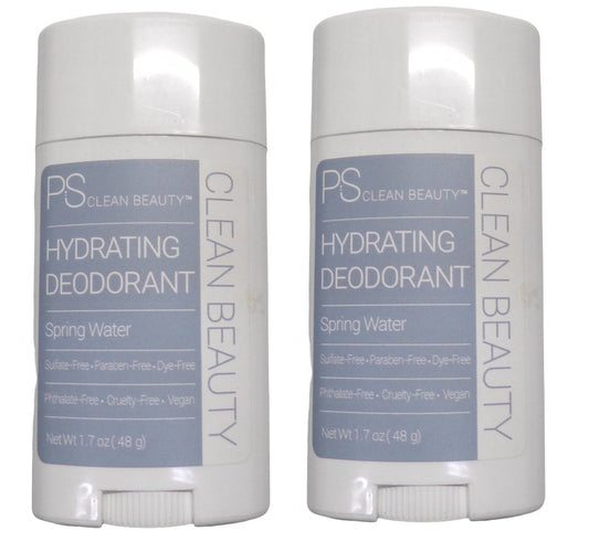 PS Clean Beauty Hydrating Deodorant Spring Water 1,7oz (Set of 2)