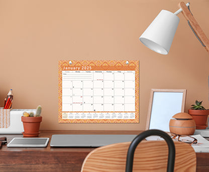 2025 Monthly Magnetic/Desk Calendar - 12 Months Desktop/Wall Calendar/Planner - (Edition #25)