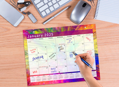 2025 Monthly Magnetic/Desk Calendar - 12 Months Desktop/Wall Calendar/Planner - (Edition #26)