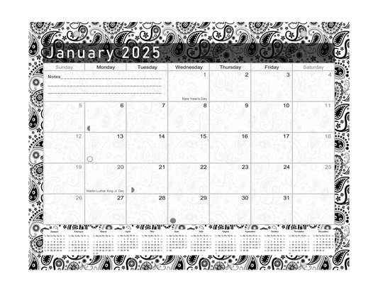 2025 Monthly Magnetic/Desk Calendar - 12 Months Desktop/Wall Calendar/Planner - (Edition #11)