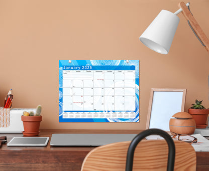 2025 Monthly Magnetic/Desk Calendar - 12 Months Desktop/Wall Calendar/Planner - (Edition #02)