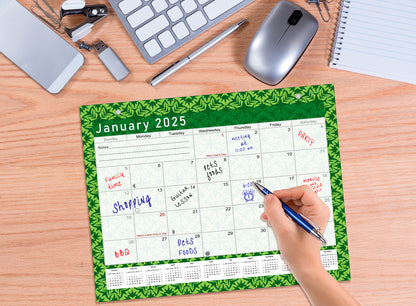 2025 Monthly Magnetic/Desk Calendar - 12 Months Desktop/Wall Calendar/Planner - (Edition #16)