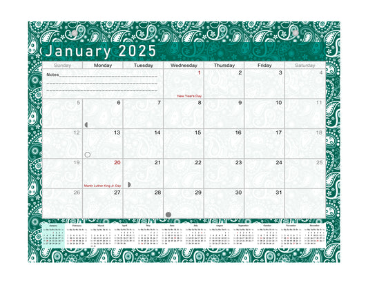 2025 Monthly Magnetic/Desk Calendar - 12 Months Desktop/Wall Calendar/Planner - (Edition #24)