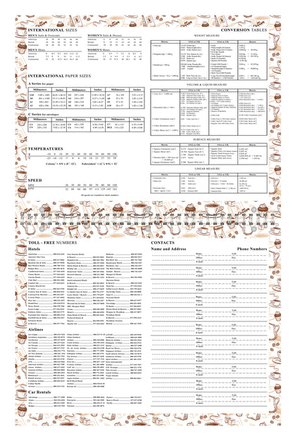 2024-2025 Academic Year 12 Months Student Calendar/Planner for Wall & Desk & 3-Ring Binder, for School, Teacher, Student (Edition #026)