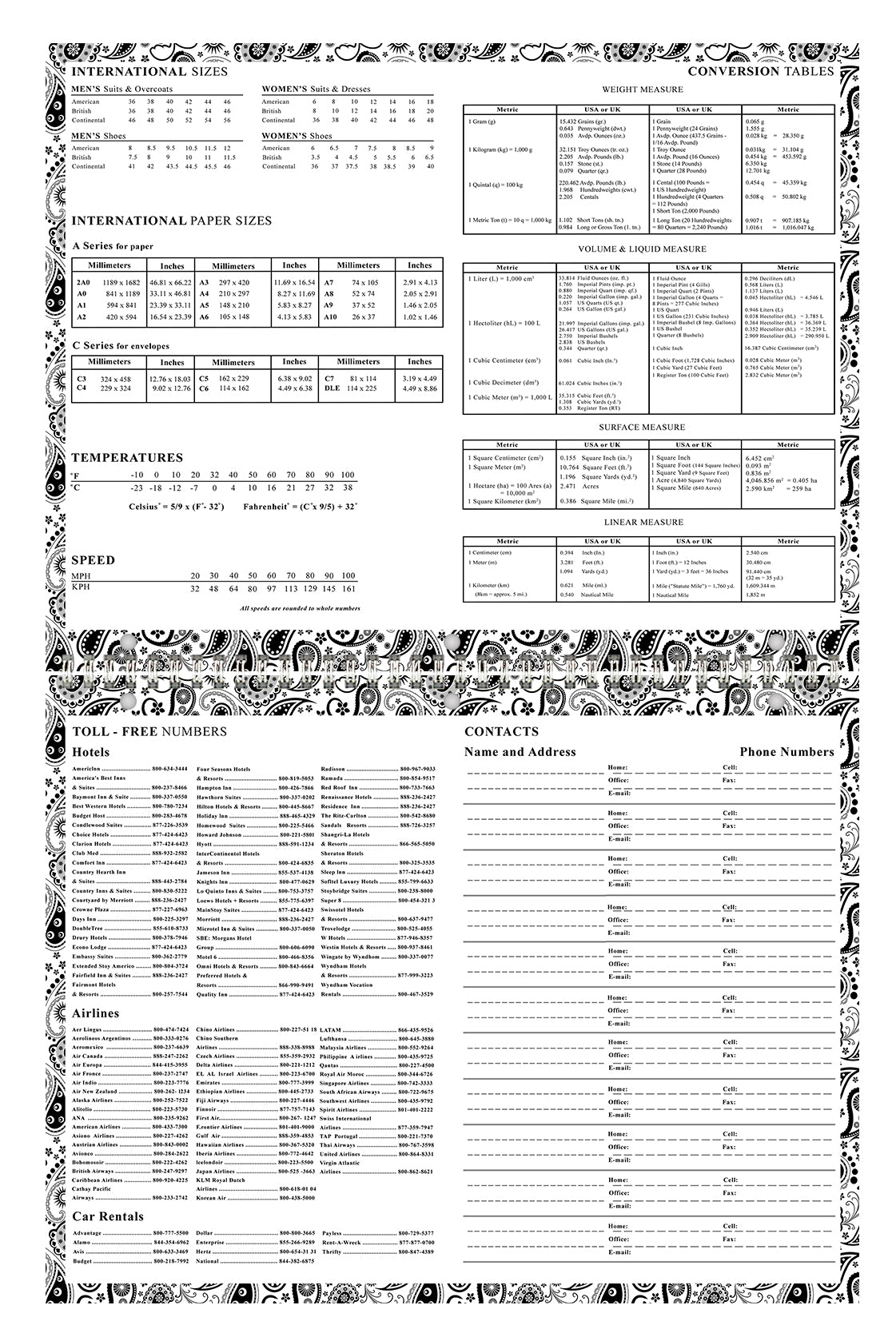 2024-2025 Academic Year 12 Months Student Calendar/Planner for Wall & Desk & 3-Ring Binder, for School, Teacher, Student (Edition #010)