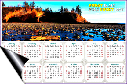 2025 Magnetic Calendar - Calendar Magnets - Today is My Lucky Day (Shepholdy Bay)