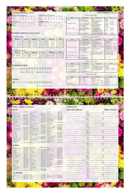 2024-2025 Academic Year 12 Months Student Calendar/Planner for Wall & Desk & 3-Ring Binder, for School, Teacher, Student (Edition #021)