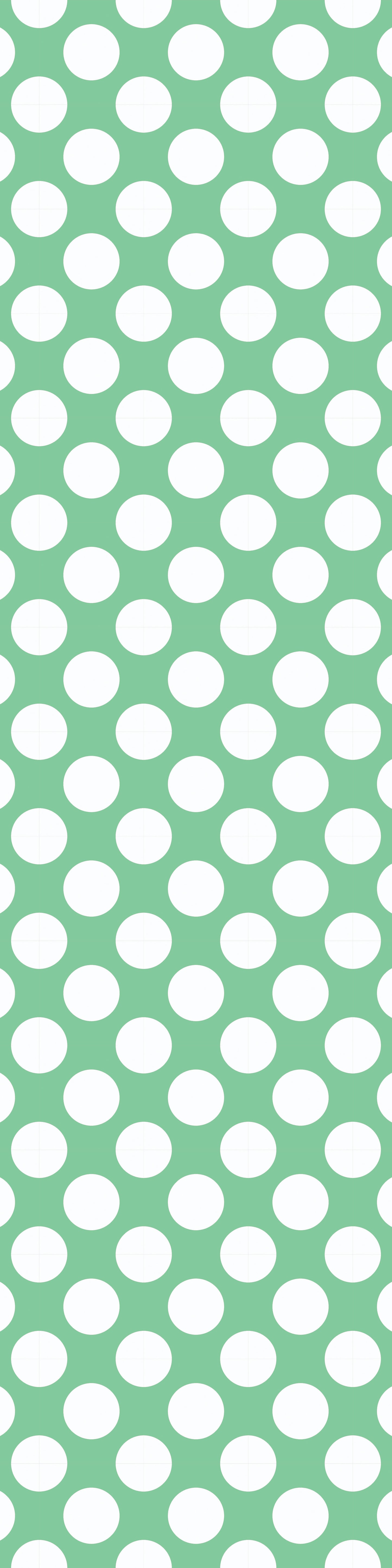 School Locker Magnetic Wallpaper - Pack of 12 Sheets - Polka Dot (vg 002)