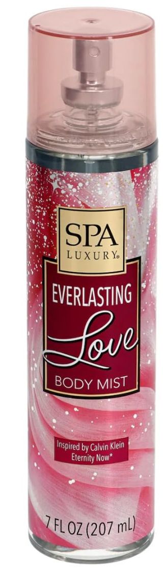 Spa Luxury Body Mist & Body Lotion Inspired Everlasting Love (Set of 2 Pack)