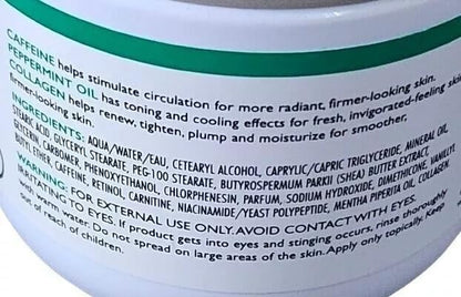 Beauty Care Cellulite Body Cream with Caffeine and Mint, 4 oz