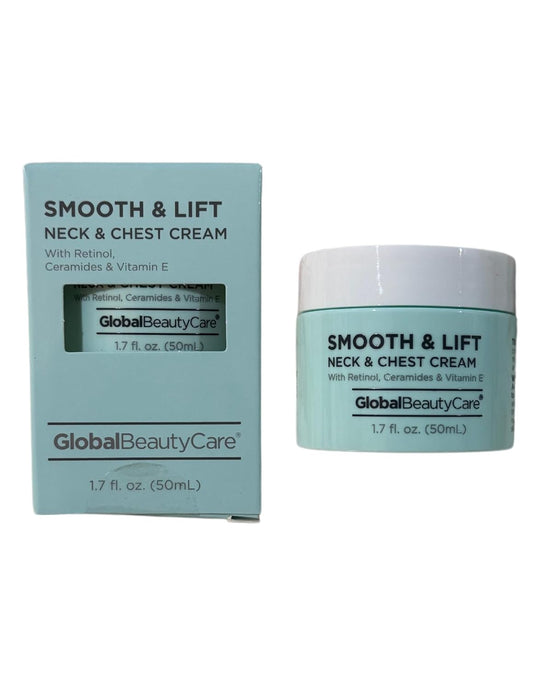 Global Beauty Care Neck & chest Cream Retinol Ceramides Vitamin E. 1.7 oz