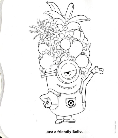 Despicable Me - My super Fun - Coloring & Activity Book Includes Stickers