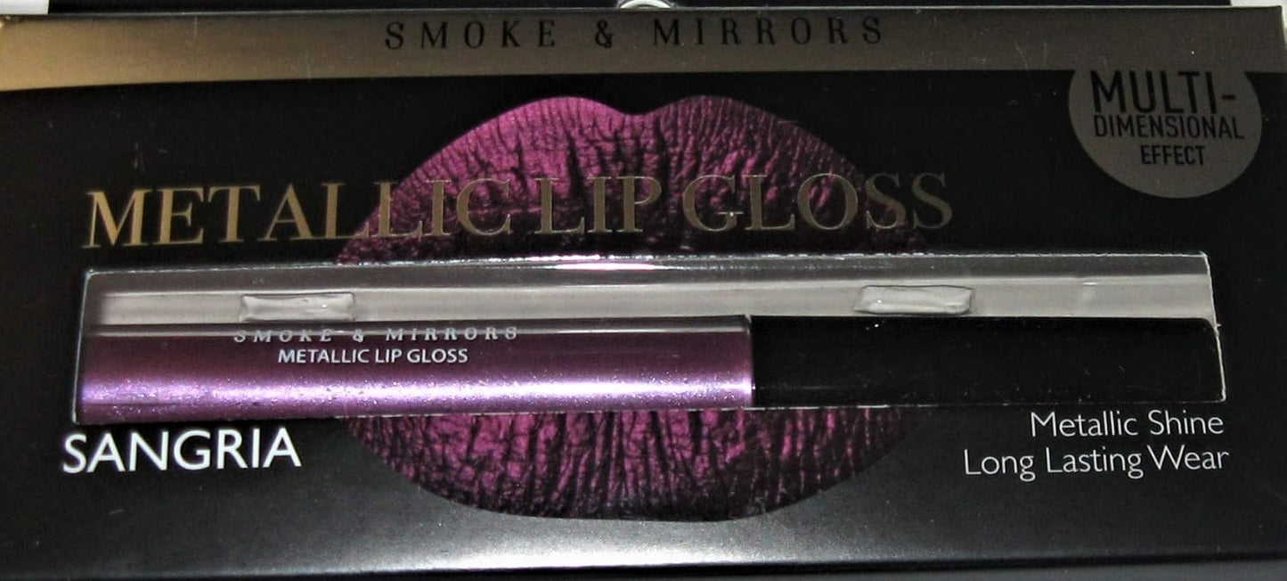 Smoke & Mirrors Metallic Lip Gloss Sangria