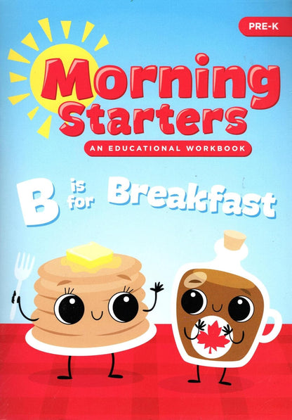 PRE-K Morning Starters Educational Workbooks -v3