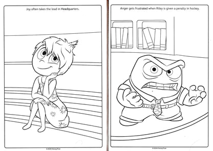 Inside Out 2 - Jumbo Coloring & Activity Book