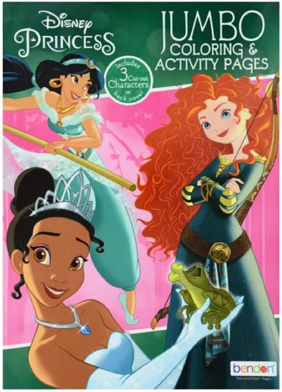 Disney Princess Jumbo Coloring & Activity Books, 4-ct Set