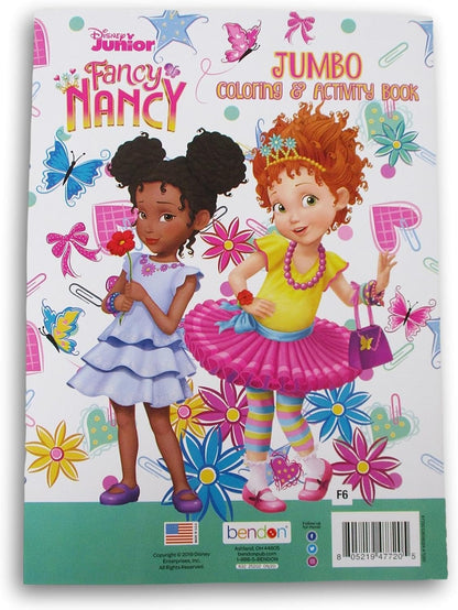 Disney Junior - Jumbo Coloring & Activity Book - Fancy Nancy