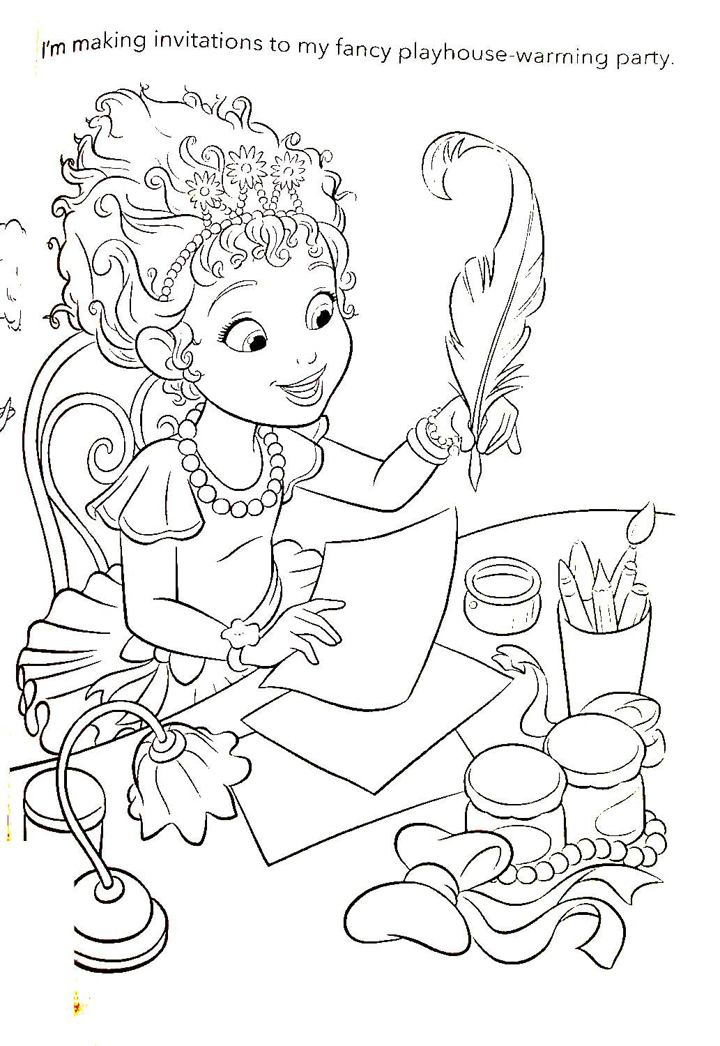 Disney Junior - Jumbo Coloring & Activity Book - Fancy Nancy