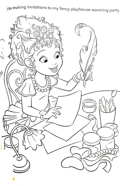 Disney Junior - Jumbo Coloring & Activity Book - Fancy Nancy