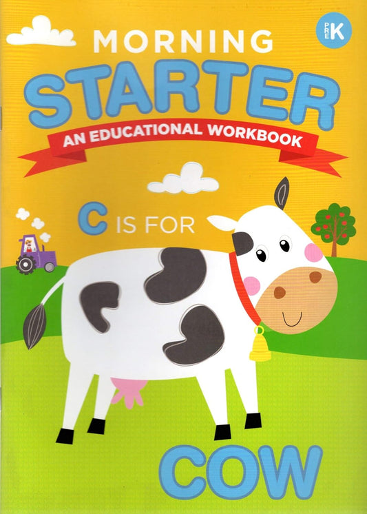 PRE-K Morning Starters Educational Workbooks -v3