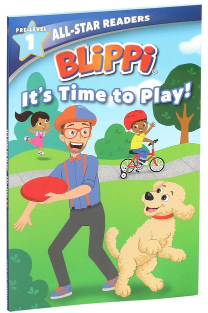 Blippi: It's Time to Play: All-Star Reader Pre-Level 1 (All-Star Readers) - Workbook