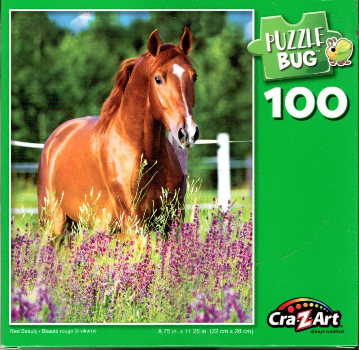 Red Beauty - 100 Piece Jigsaw Puzzle