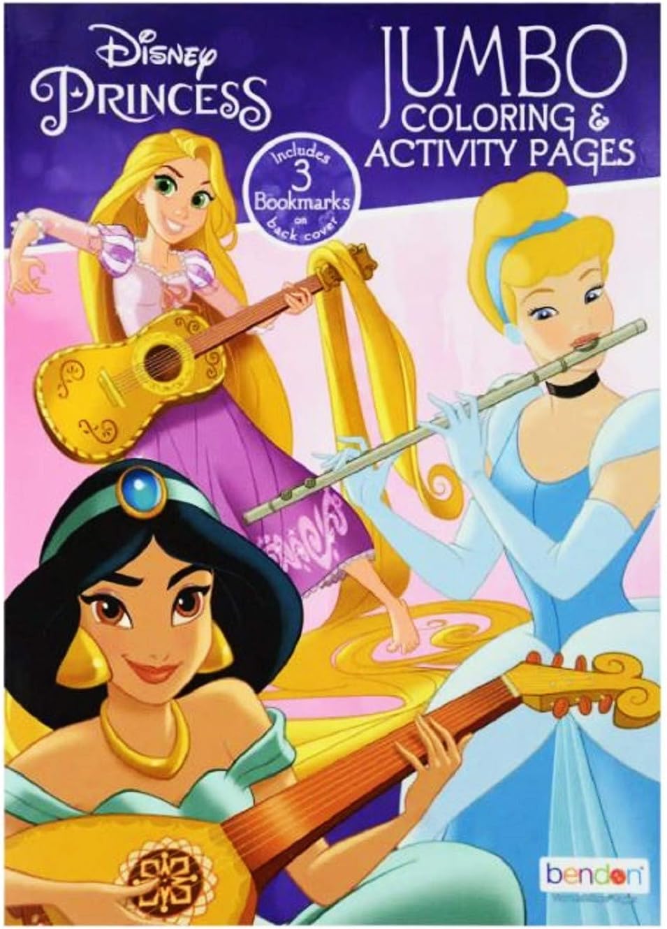 Disney Princess Jumbo Coloring & Activity Books, 4-ct Set