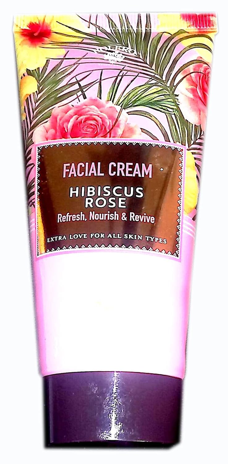 Bolero Beverly Hills Facial Cream Hibiscus Rose Refresh, Nourish & Revive 3fl oz