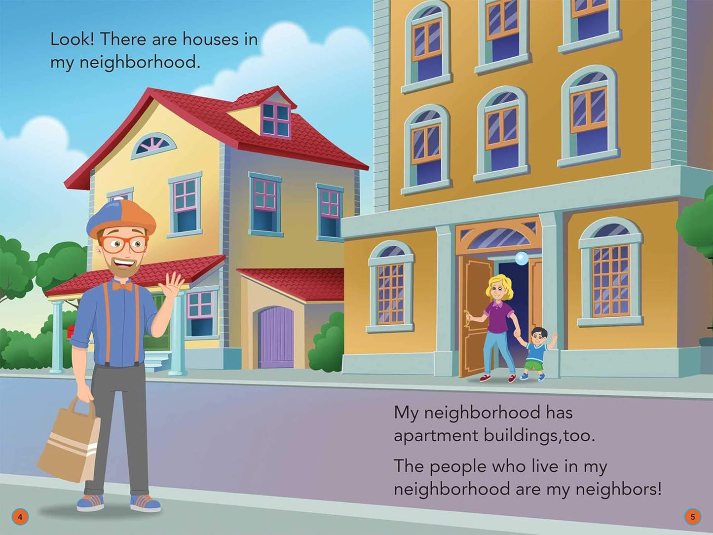 Blippi: This Is My Neighborhood: All-Star Reader Level 1 (All-Star Readers) - Workbook