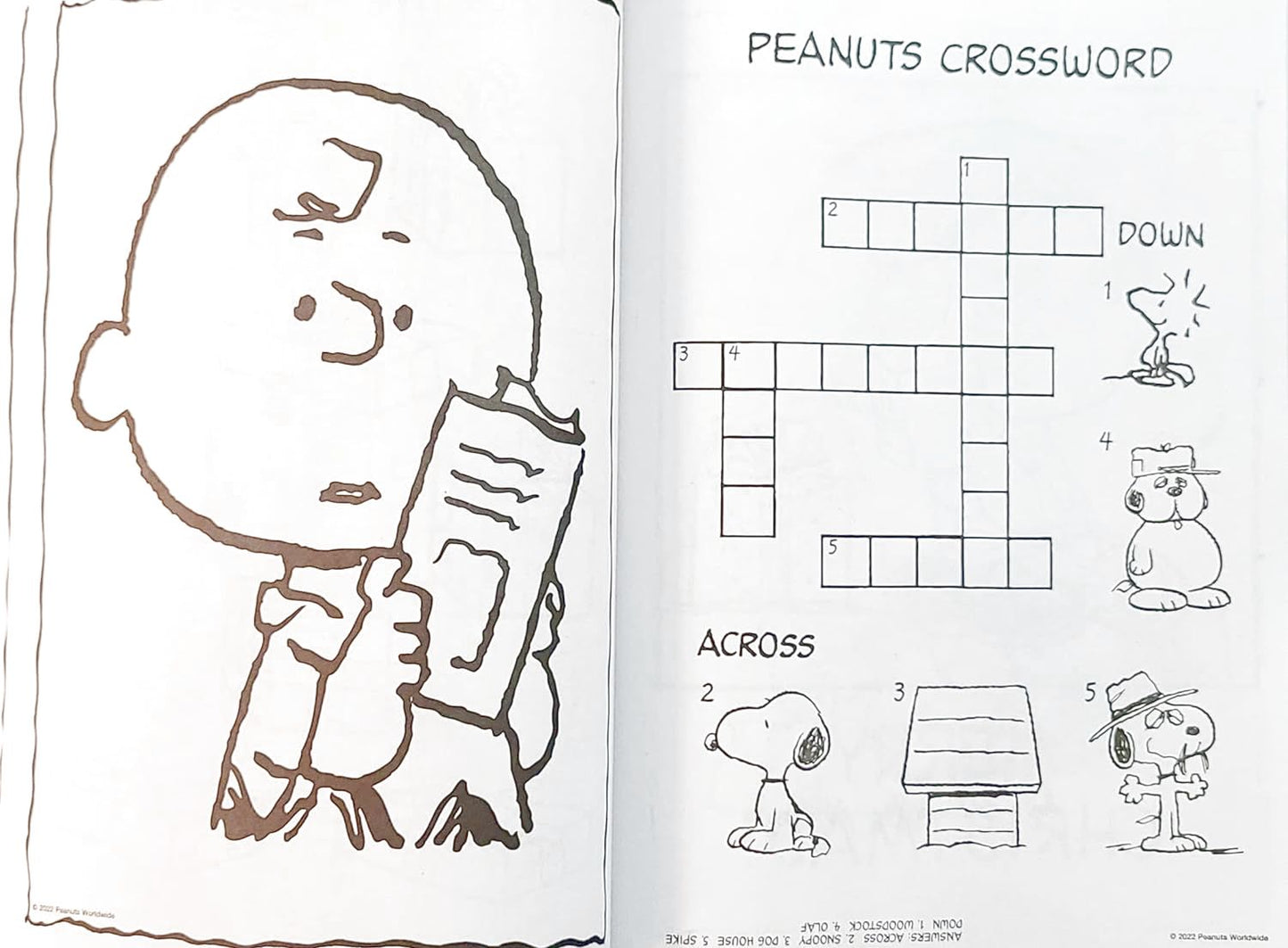 Peanuts Coloring & Activity Book - Man's Best Friend!