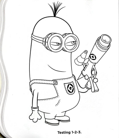 Despicable Me - My super Fun - Coloring & Activity Book Includes Stickers