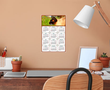 2025 Peel & Stick Calendar - Today is my Lucky Day Removable - Cat 03 (12"x 8")