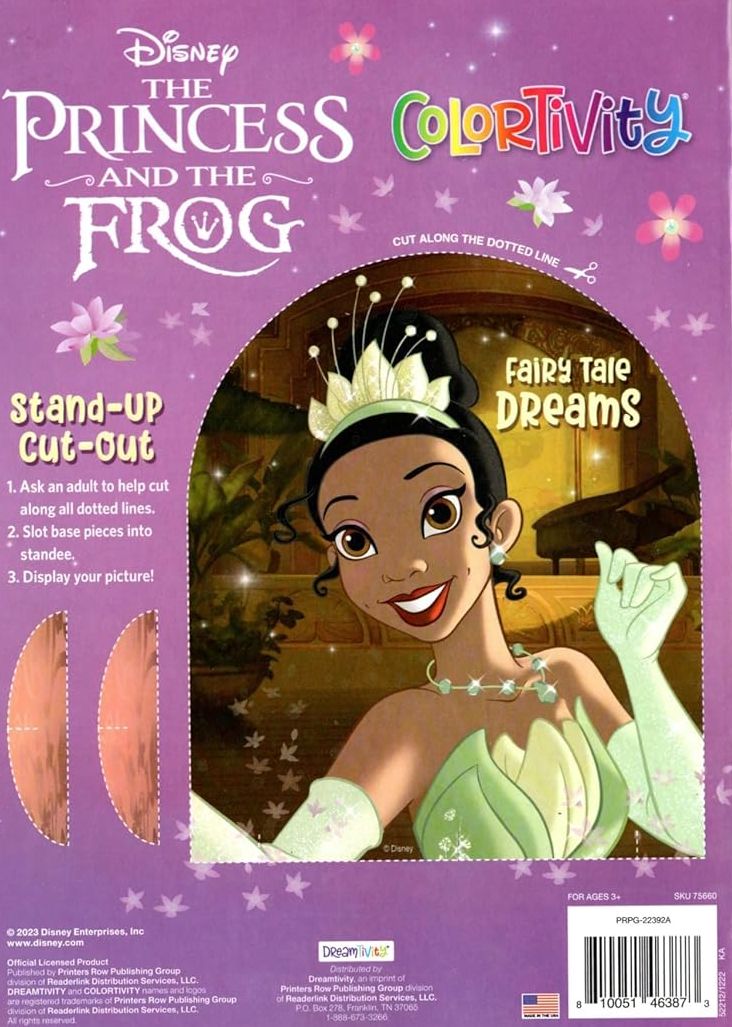 The Princess and the Frog - Fairy Tale Dreams - Coloring & Activity Book