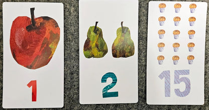 The World of Eric Carle - The Very Hungry Caterpillar Flashcards - Set of 3