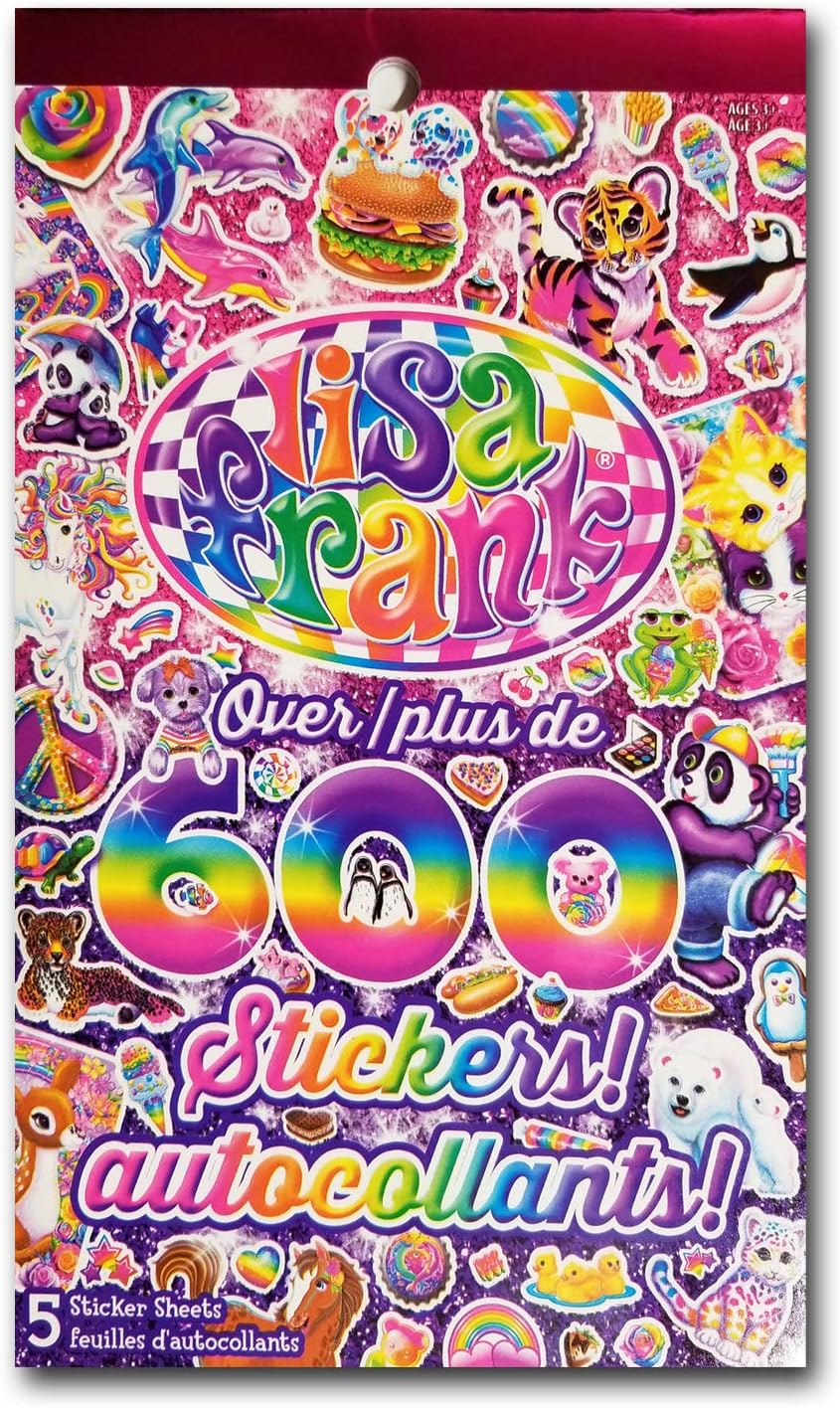 Lisa Frank Over 600 Stickers!