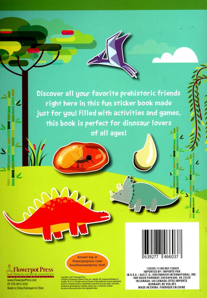 Stick-to Learning - Dinosaurs - Sticker Book