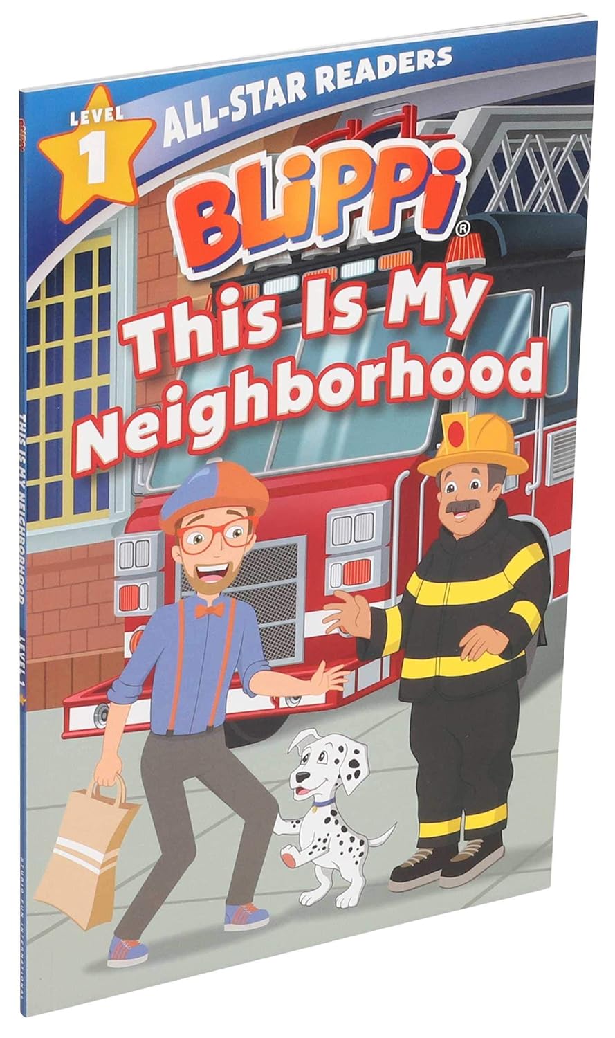 Blippi: This Is My Neighborhood: All-Star Reader Level 1 (All-Star Readers) - Workbook