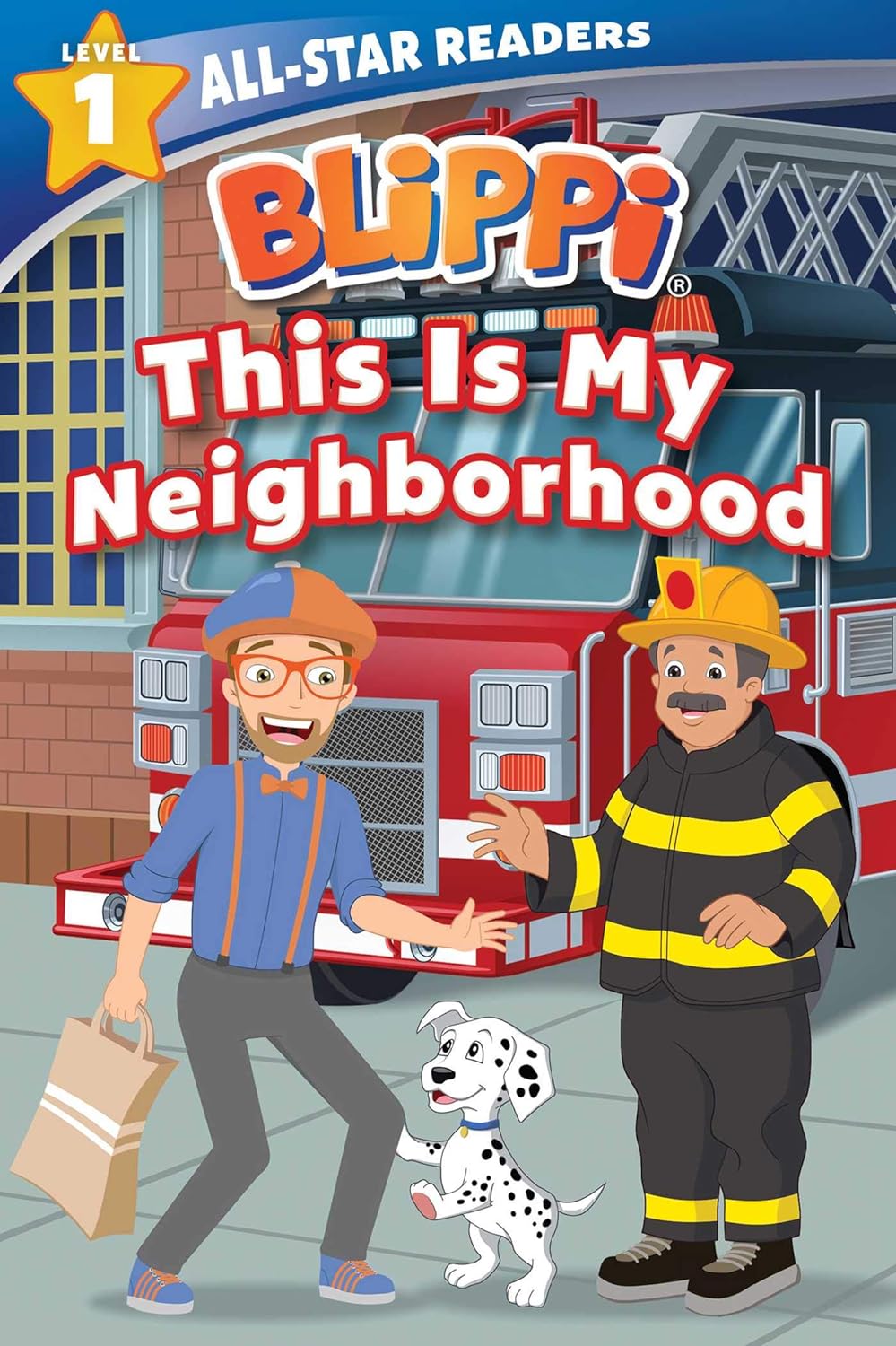 Blippi: This Is My Neighborhood: All-Star Reader Level 1 (All-Star Readers) - Workbook