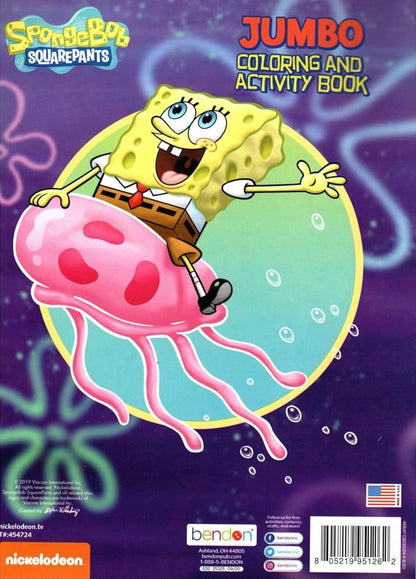 SpongeBob - Forever Square - Jumbo Coloring & Activity Book