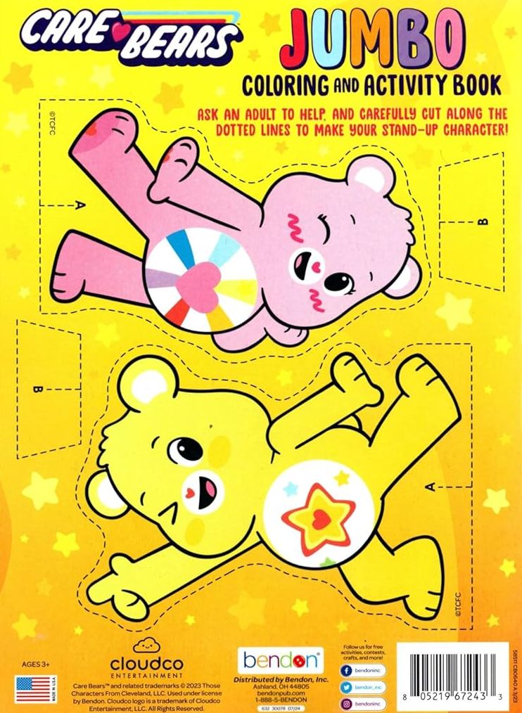 Care Bears - Jumbo Coloring & Activity Book v3