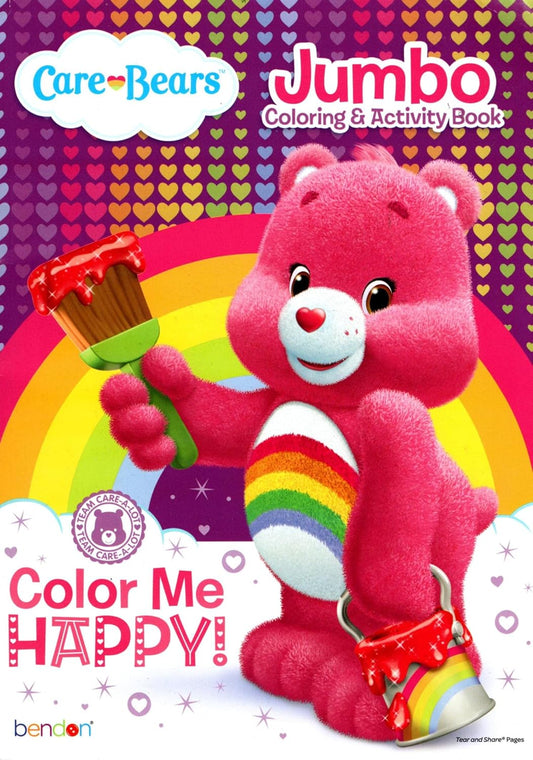 Care Bears - Color Me Happy! - Jumbo Coloring & Activity Book