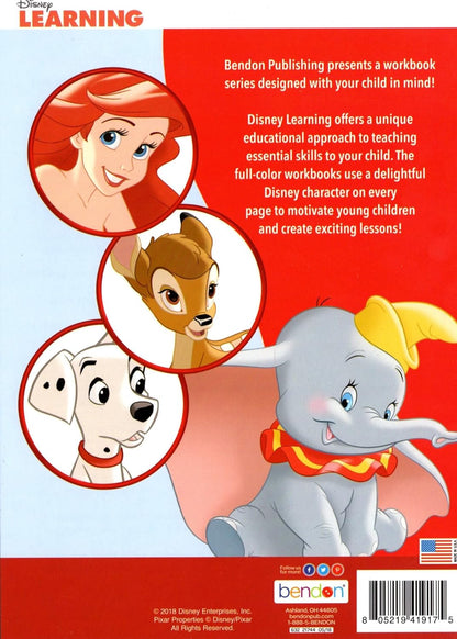 Numbers and Counting / The Alphabet - Disney - Educational Activity Workbook (Set of 2)