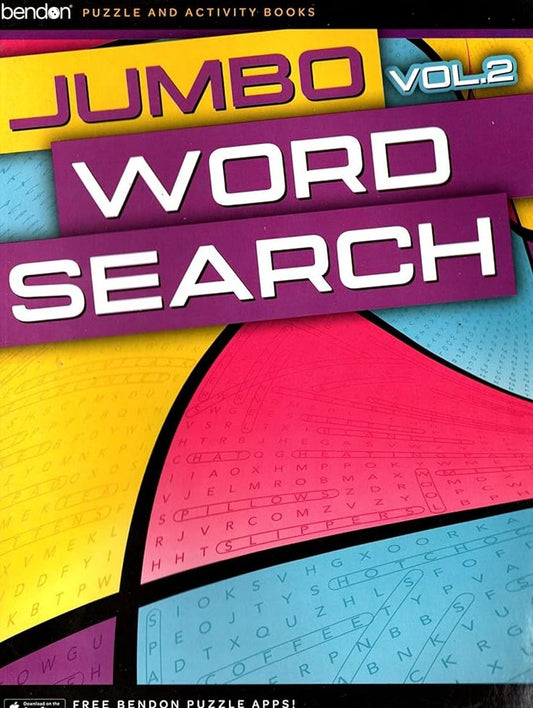 Large Print Jumbo Puzzles and Games - Jumbo Word Search vol.2