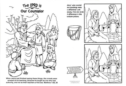 Bible Fun - Read and Color - Coloring & Activity Book - (Set of 3) v7