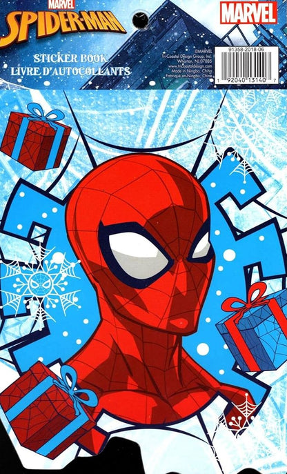 Holiday Christmas Sticker Book - Marvel Spider-Man - 125 Stickers!