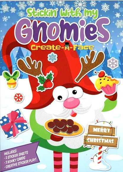 Christmas sticker activities - (Gnomes) - Activity Stickers Books