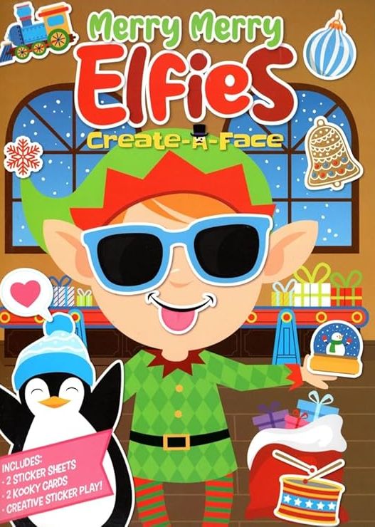 Christmas sticker activities - (elfies) - Activity Stickers Books