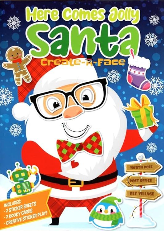 Christmas sticker activities - (Santa) - Activity Stickers Books